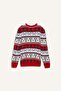 Crew Neck Christmas Themed Knitwear Sweater G1118Ax25Wn - 8