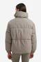Windproof Water Repellent Oversize Fit Wide Fit Stand Collar Zipper Snap Pocket Inflatable Coat E9266 - 5