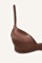 Satin-Coated Half-Padded Non-wired T-Shirt Bra F7607AX25WN - 8
