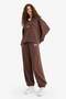 Standard Fit Waist Lace-Up Pocketed Fleece Sweatpants Y2650Az25Wn - 2