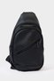 Men's Faux Leather Crossbody Bag F6442Axns