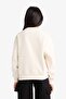 Relax Fit Crew Neck Printed Soft Fleece Inside Sweatshirt for Girls E6780A825Wn - 6