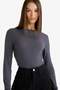 Slim Fit Crew Neck Long Sleeve T-Shirt G1074Ax25Au - 4