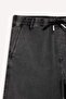 Ultra Soft Soft Textured Wide Leg Jean Trousers G2468Ax25Au - 8