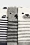 Baby Boy Non-Slip Underlay 3-Pack Cotton Long Socks F6707A5NS - 3