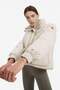 Windproof Water Repellent Oversize Fit Wide Fit Stand Collar Zipper Snap Pocket Inflatable Coat E9266 - 2