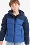 Water Repellent Waterproof Hooded Zippered Inflatable Coat for Boys E9346A825Wn