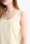 100% Cotton Regular Fit Crew Neck Combed Cotton Undershirt F3621Ax25Hs - 5