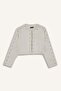 Cropped Suede Jacket with Eyelet Details G2549AX25AU - 7