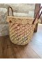 Indonesian Natural Straw Handmade Bohemian Basket Beach Bag - 4
