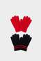 Marvel Spiderman Patterned 2-Piece Gloves Boys F2404A825Wn - 5