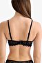 Lace-Up Lace Cupless Non-Padded Underwire Balconette Bra F7024Ax25Wn - 4