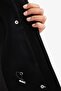 Warm Regular Fit Zippered Cashmere Coat F2788Ax25Wn - 4