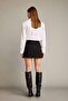 Slim Fit Tight-Fitting Slit Shorts Skirt G5057Ax25Wn - 6