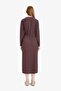 Regular Fit Crew Neck Tie-Up Long Sleeve Maxi Dress D9063Ax25Sp - 6