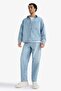 100% Cotton Relax Fit Straight Leg Jean Trousers E8423Ax25Au - 2
