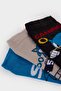 Boy's Sonic the Hedgehog: Modern 3-Piece Cotton Booties Socks F2742A8Ns - 6