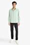 Regular Fit Polo Neck Woven Long Sleeve Shirt F6341Ax25Au - 2