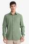 Modern Fit Polo Collar Crinkle Long-Sleeved Shirt F1767AX25AU - 3
