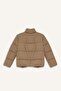 Water Repellent Fleece Lined Zippered Inflatable Coat Girl Child C5391A825Au - 7