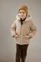 Waterproof Hooded Plush Lined Zippered Coat for Baby Boy A2843A525Wn
