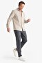 100% Cotton Regular Fit Polo Collar Long Sleeve Basic Shirt E7741Ax25Au - 2