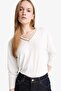 Regular Fit V-Neck Long Sleeve T-Shirt G0210Ax25Au