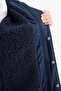 Windproof Waterproof Hooded Plush Lining Raincoat Boys C4315A825Au - 6