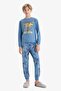 100% Cotton Dinosaur Printed Elastic Waist Pajama Set for Boys F1891A825AU