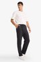 Regular Fit Waist Lace-Up Straight Leg Waffle Sweatpants F0924Ax25Au - 3