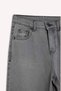 100% Cotton Wide Leg Straight Leg Jean Trousers for Boys F2836A825Au - 5