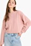 Regular Fit Crew Neck Knitwear Sweater T4518Az25Wn