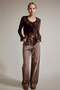 100% Cotton Wide Leg Wide Loose-Fit Jeans G2906Ax25Au - 2