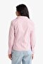Fitted Striped Poplin Long Sleeve Shirt F9209Ax25Au - 6