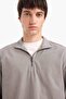 Ultra Soft Soft Touch Boxy Fit Velvet Sweatshirt E9364Ax25Au - 6