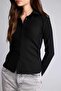 Fitted Wrinkled Textured Long Sleeve Shirt F9284Ax25Au - 4