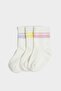 Non-Slip Underlay 3-Pack Cotton Pcs Long Socks Baby Girl F6748A5Ns