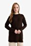 Relax Fit Crew Neck Knitwear Sweater Tunic F4530Ax25Wn - 3