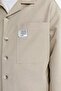 Oversized Wide Fit Polo Collar Long-Sleeve Shirt Boys G2363A825AU - 8