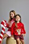 New Year's Themed Crew Neck Knitwear Sweater Baby Girl F2591A525Wn
