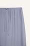 Relax Fit Elastic Waist Crinkle Fabric Ankle Midi Skirt G1093Ax25Sm - 7