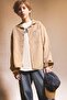 Oversized Wide Fit Polo Collar Long-Sleeve Shirt Boys G2363A825AU
