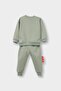 2Li Set 3D Dinosaur Printed Sweatshirt Sweatpants Baby Boy F5070A525Au - 8