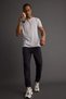 Sportsman Slim Fit Woven Three-Pocket Zippered Leg Jogger Sweatpants B2780Ax25Au