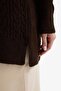 Relax Fit Crew Neck Knitwear Sweater Tunic F4530Ax25Wn - 7