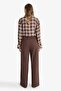 Straight Wide Straight-Leg Crepe Pants G1120Ax25Au - 6
