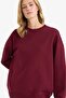 Oversized Basic Thick Sweatshirt F9628Ax25Au