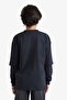 100% Cotton Oversize Wide Fit Crew Neck Printed Long Sleeve T-Shirt Boys E9585A825Au - 6