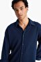100% Cotton Regular Fit Long Sleeve Shirt F6134Ax25Au - 4