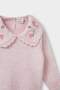 Big Collar Knitwear Sweater Baby Girl F2436A525Wn - 2